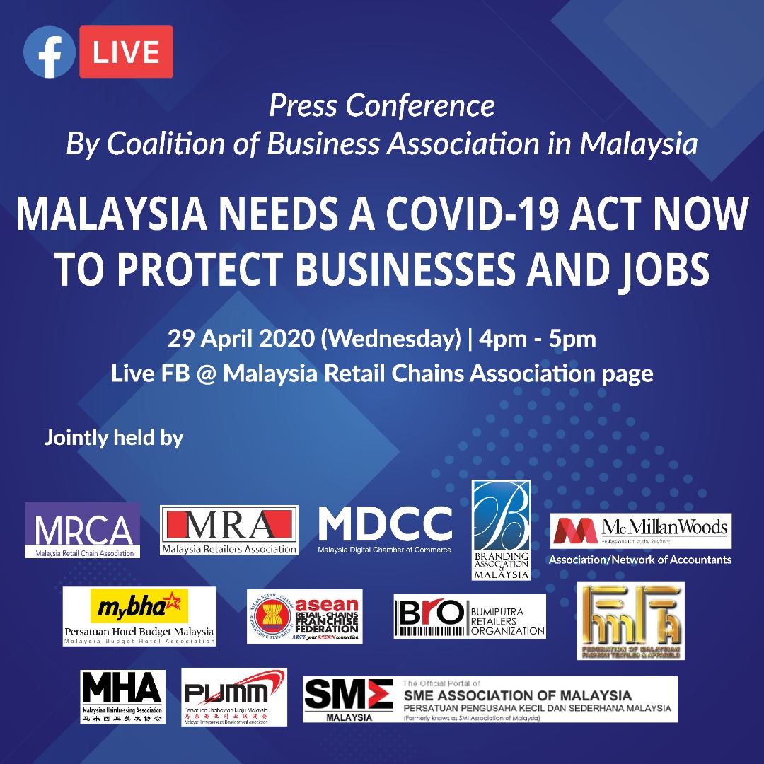 Malaysia Needs A Covid-19 Act Now To Protect Businesses & Jobs